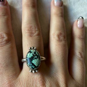 Sterling Silver Turquoise Ring